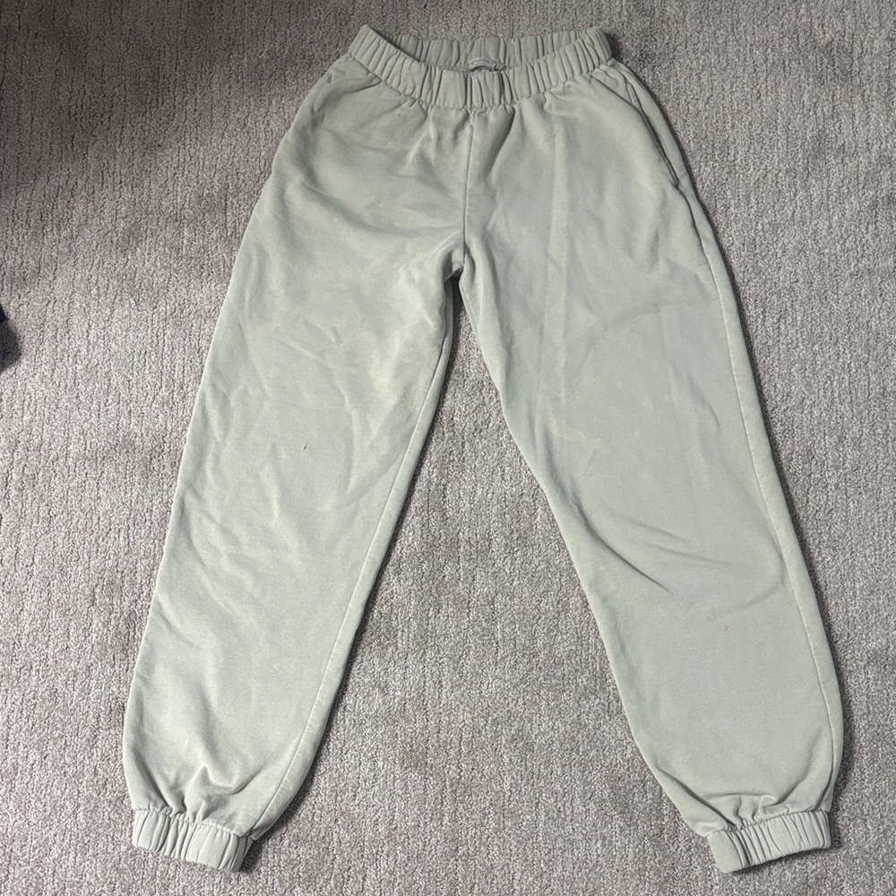 Brandy Melville Light Green Joggers